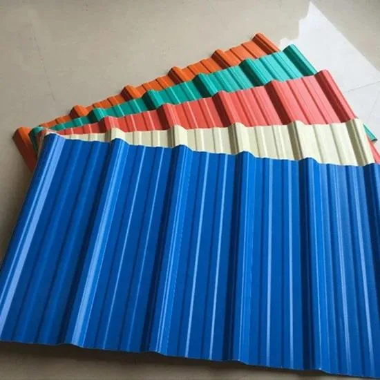 Ral Color Roof Tile Corrugated Roof Sheets Synthetic PVC Building Materials 12 Feet Roofing Sheet Price