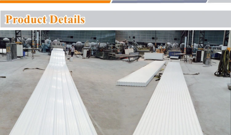 Mill Noise Avoiding Plastic Corrugated Roofing Tile PVC Roof Sheet